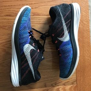Nike Flyknit Lunar 3 Blue sz13